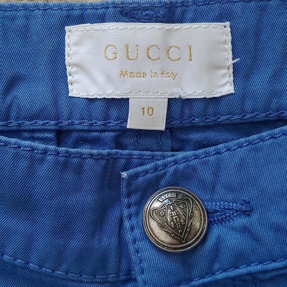 Gucci Kids Blue Casual Bottoms - Picture 6 of 9
